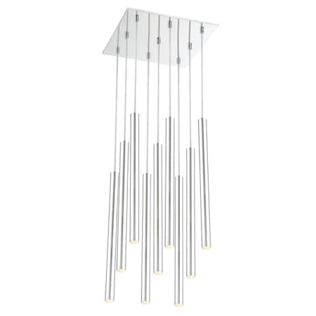 Z-Lite Forest 9 Light Island/Billiard, Chrome & Chrome 917MP24-CH-LED-9SCH